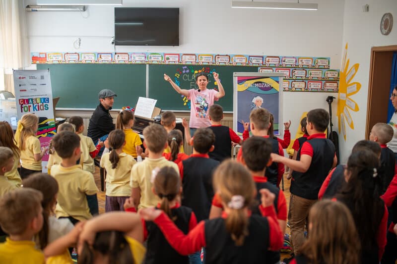 Classic for Kids brings concerts, workshops for children to seven counties in Romania