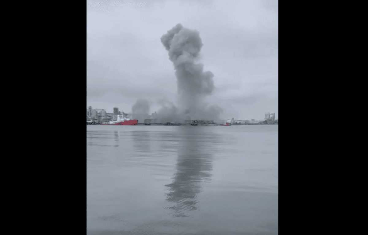 Maritime drone explodes in Romania's Constanța Port, no injuries reported