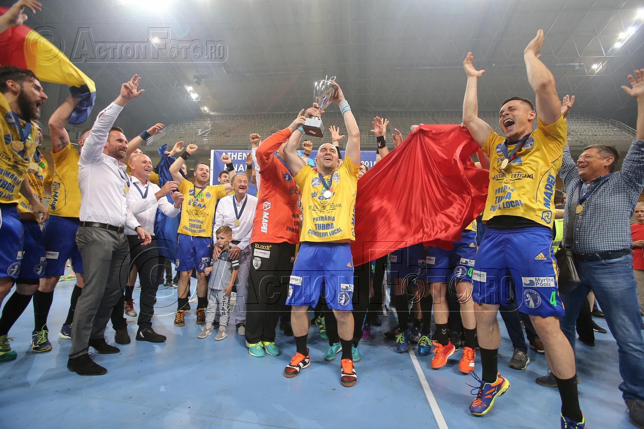 Romanian handball team AHC Potaissa Turda win Men’s Challenge Cup