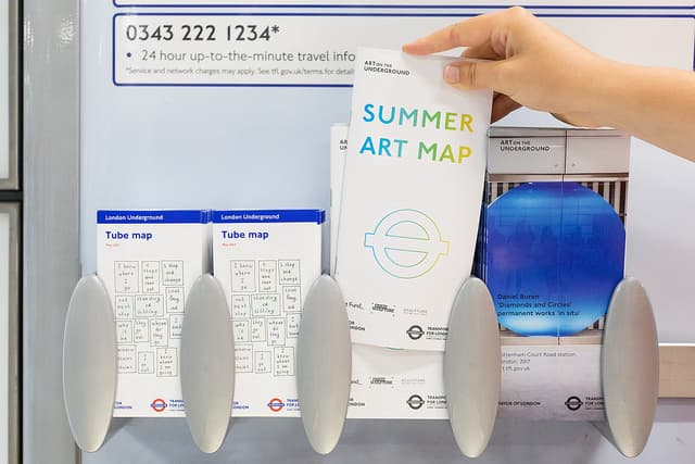 Romanian artist works in Transport for London’s public art program