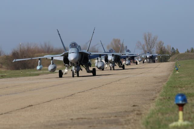 Spanish Air Force Detachment deployed in Romania for NATO-led air policing missions