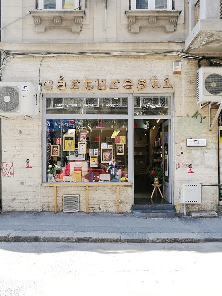 NY Review Books highlights Bucharest bookstore