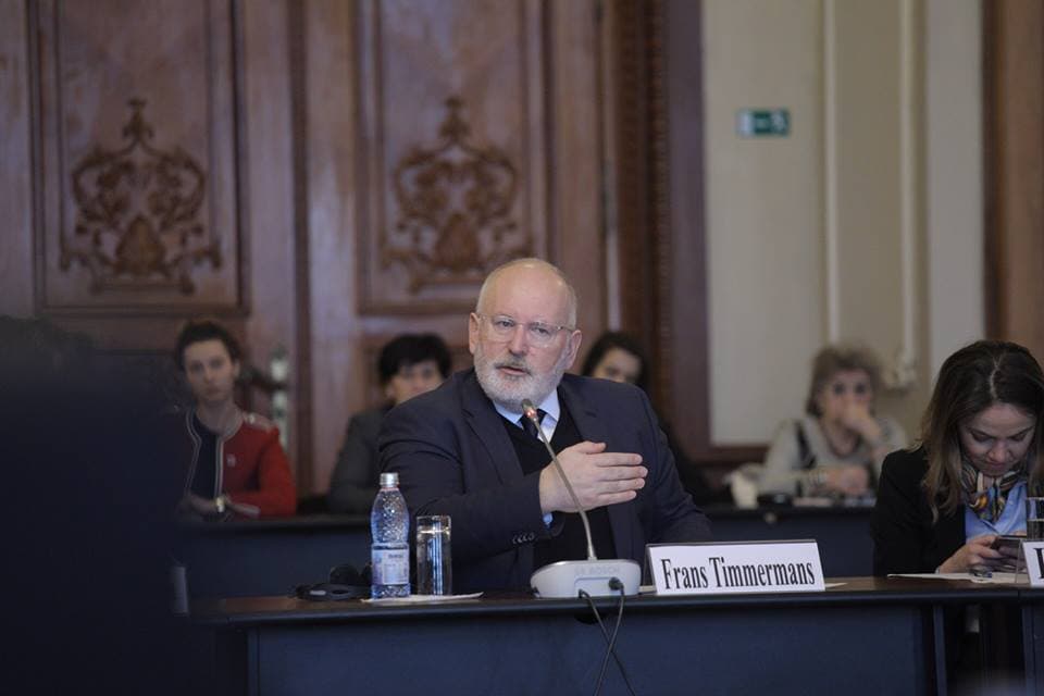 EC’s Timmermans on Romania’s justice reform marathon: Don’t run the other way!