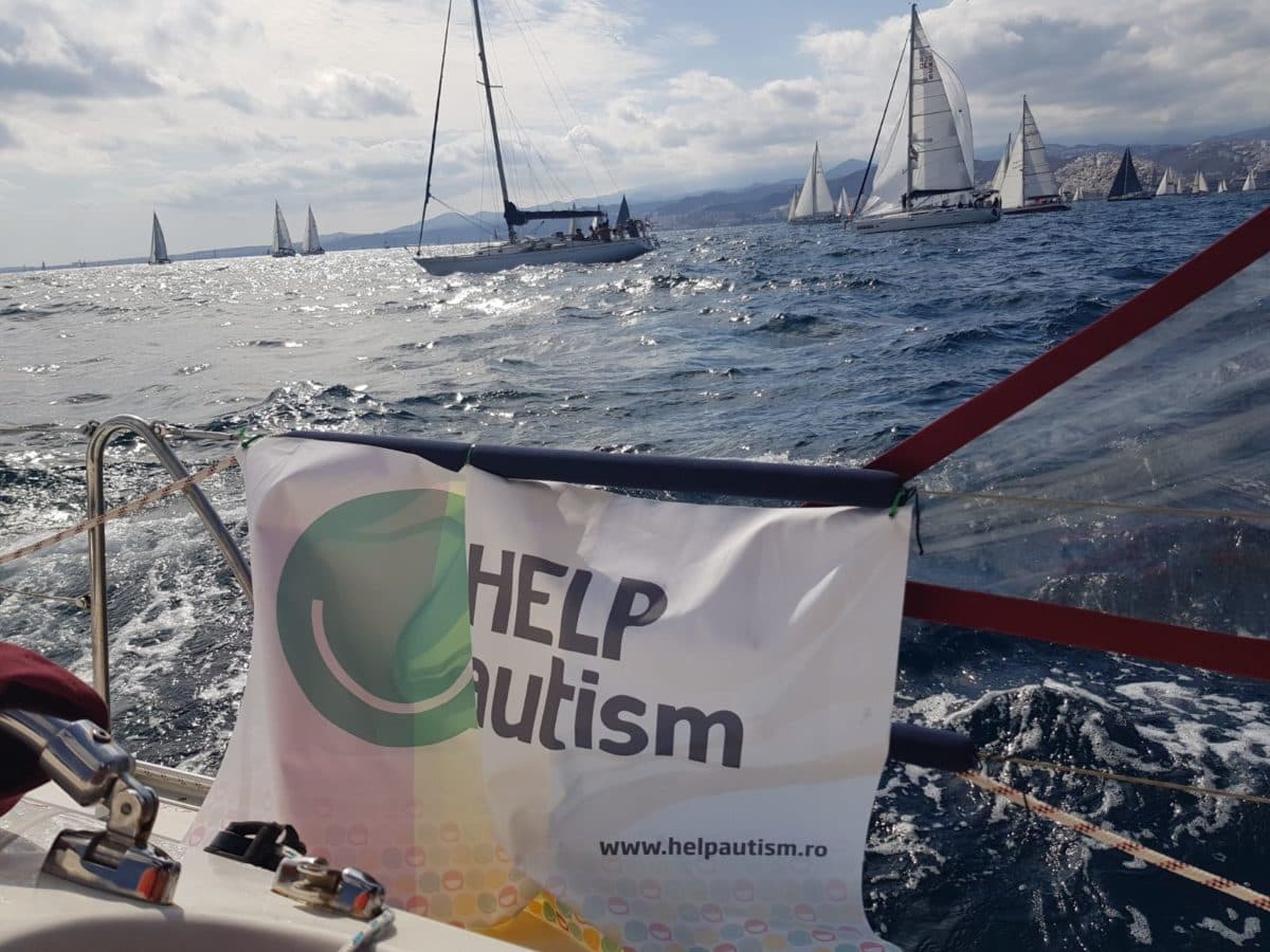 Romanian crew sails across the Atlantic to support children with autism