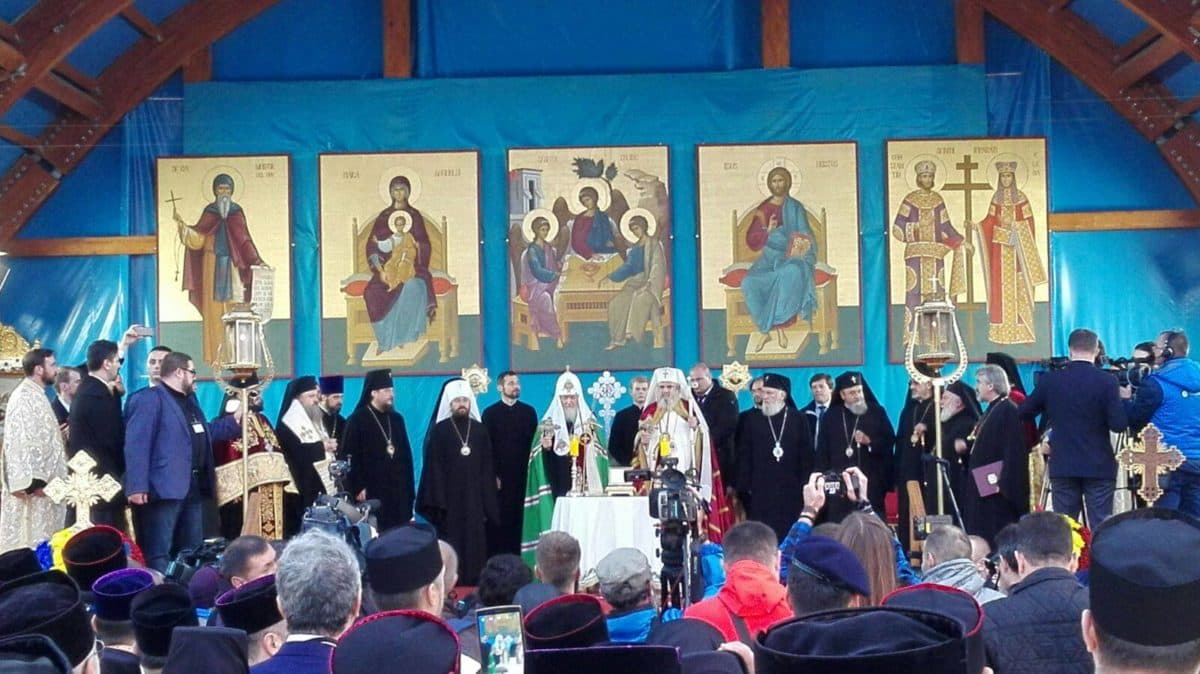 Russian Orthodox Church patriarch in Romania for first post-1989 visit