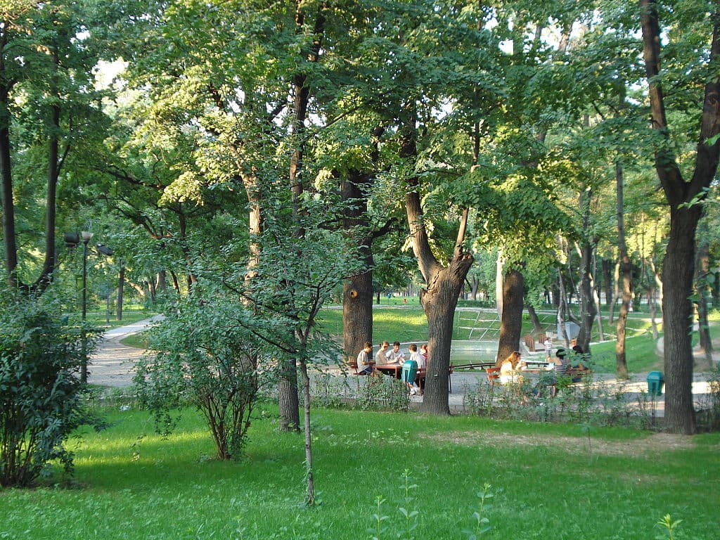 Top cities in Romania for green space per inhabitant