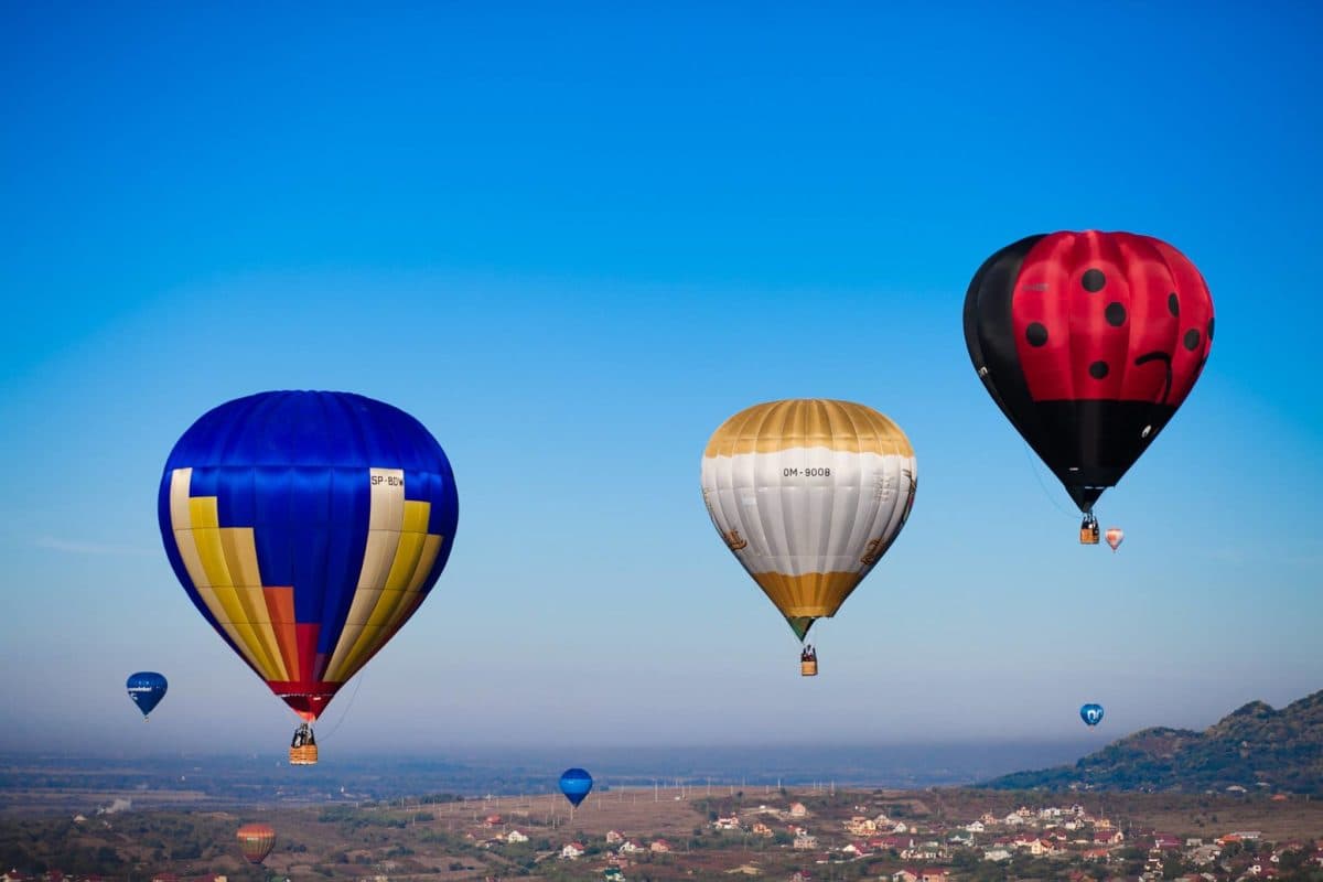 Hot air balloon fiesta promotes Northern Romania region