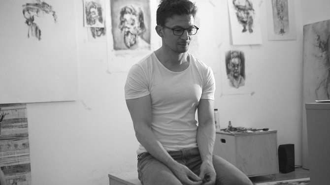 Mark Francis Williams draws art and gymnastics together