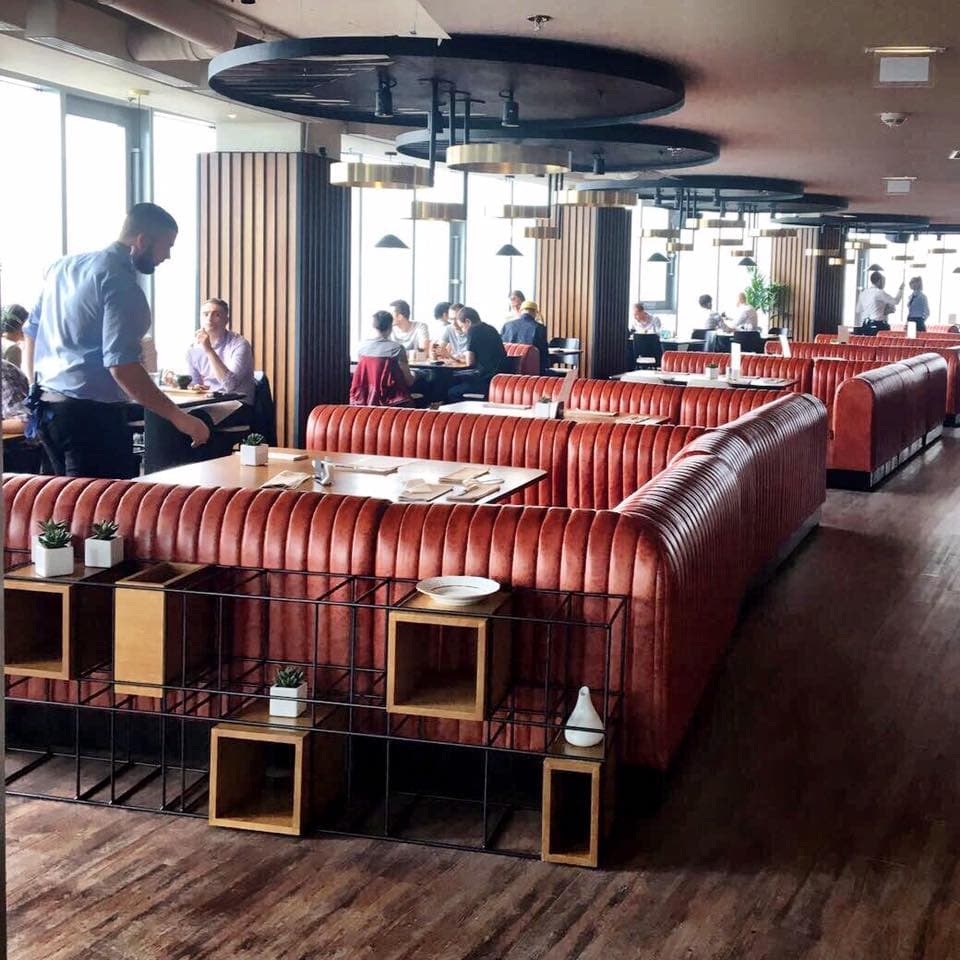 Sky high dining: New Bucharest restaurant opens at 130 meters above ground