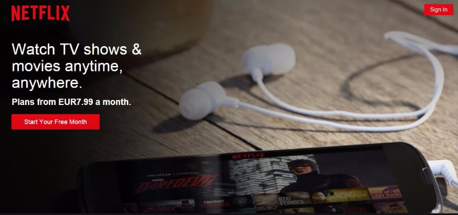 Netflix now available in Romania - the first month is free
