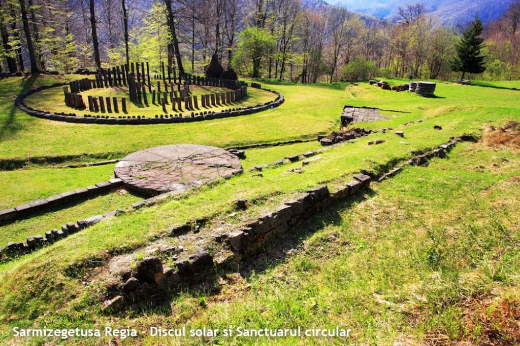 Plane scanning for Dacian fortress in Romania