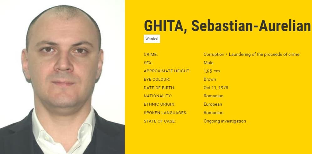 Runaway Romanian investor included on Europol’s “Most Wanted” list