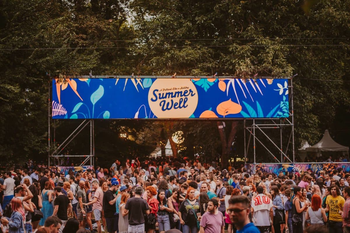 Justice, Bastille on stage at summer festival near Bucharest