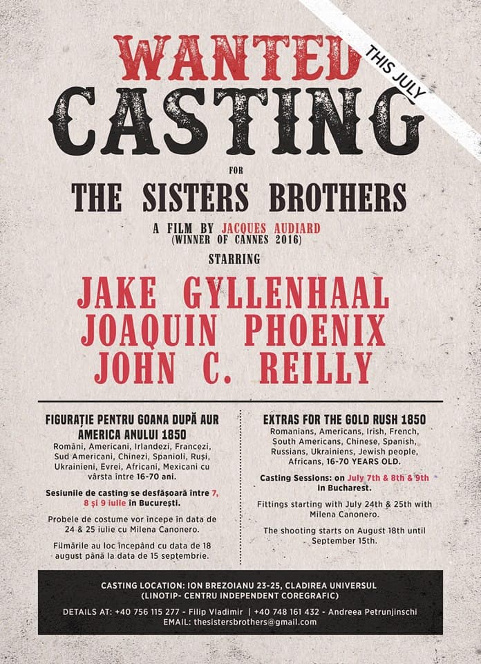 Joaquin Phoenix, Jake Gyllenhaal film to shoot in Romania, expat extras wanted
