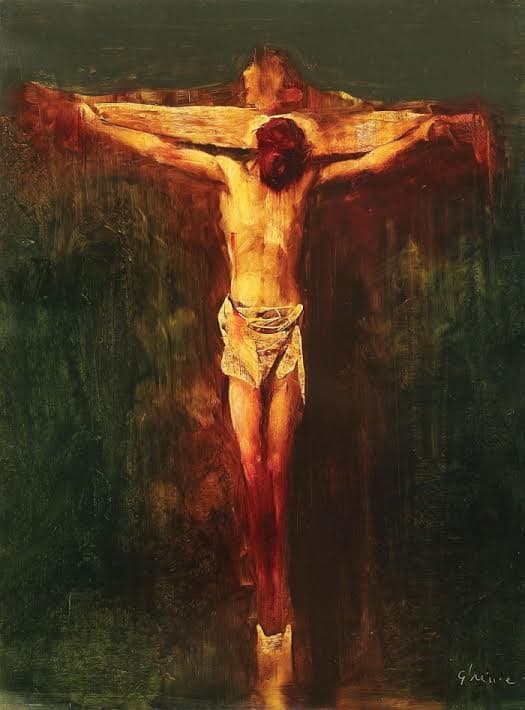 Painting of Christ by Adrian Ghenie sells for ten times the estimated price at auction in Romania