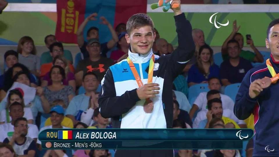 Rio Paralympics: Blind judoka Alex Bologa wins first medal for Romania