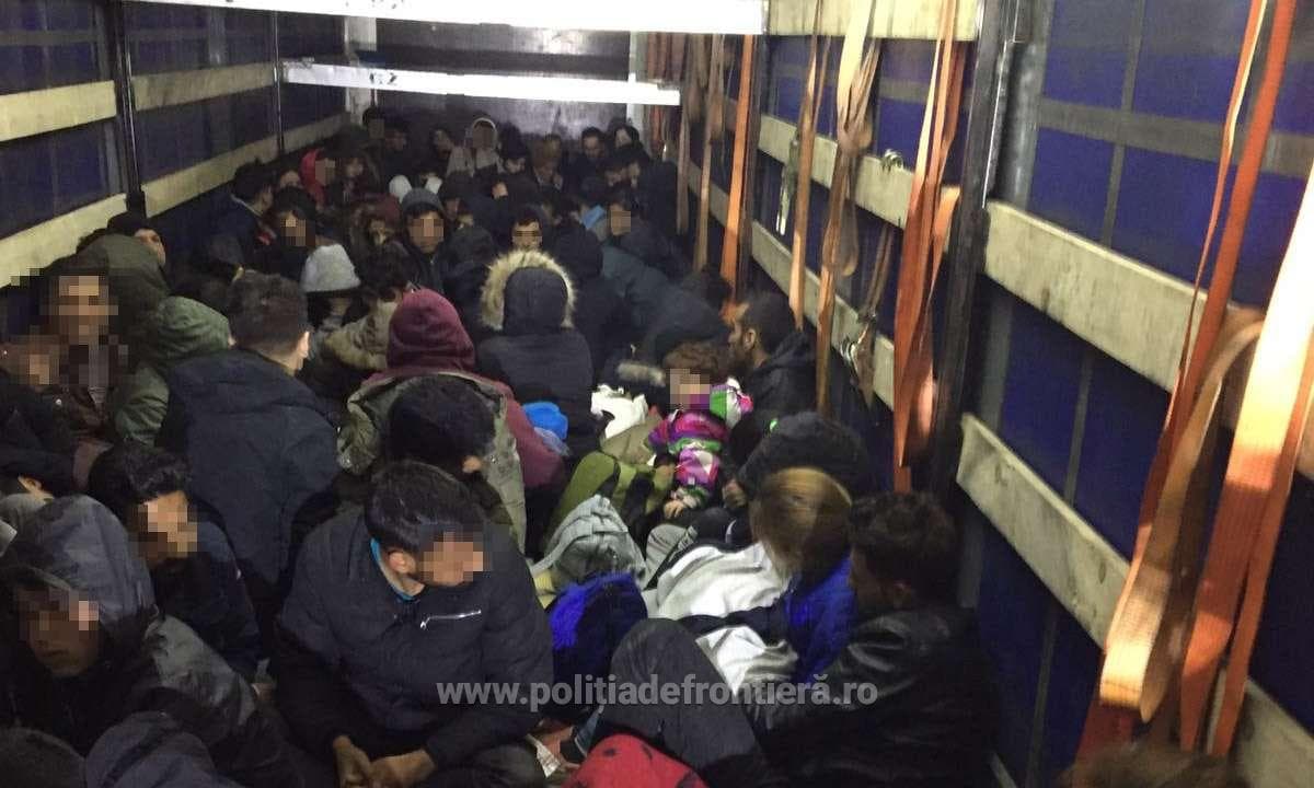 Over 100 asylum seekers caught while trying to leave Romania illegally