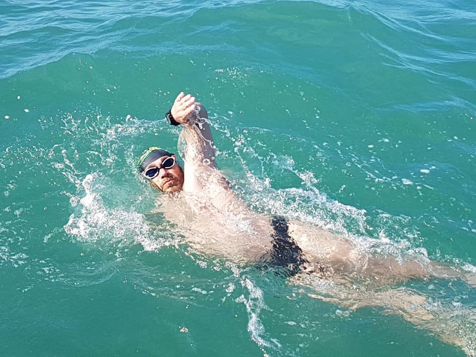 Romanian librarian starts 60-day Danube River swim