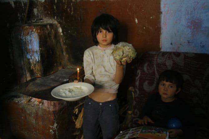 Study: One in ten children in Romania’s rural areas goes to bed hungry