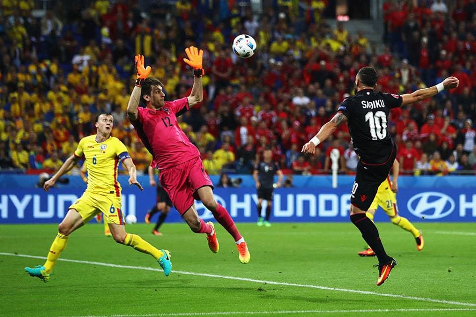 Romania leave Euro 2016 after shameful defeat against Albania