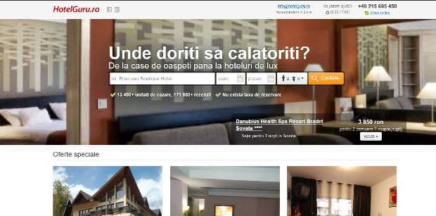 Hungarian booking portal launches HotelGuru.ro in Romania