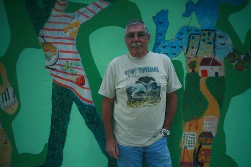 The 'crazy Englishman' who doesn't leave his battlefield