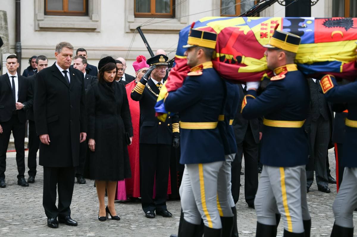 Millions watch the funeral of Romania’s last king on TV