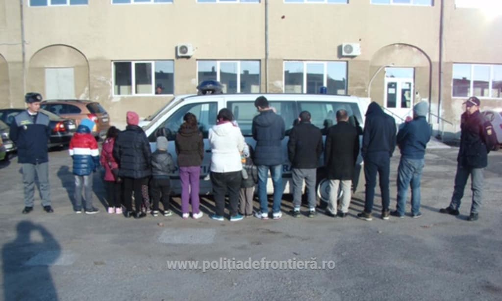 Border Police cathes two groups of Iraqui asylum seekers trying to leave Romania illegally