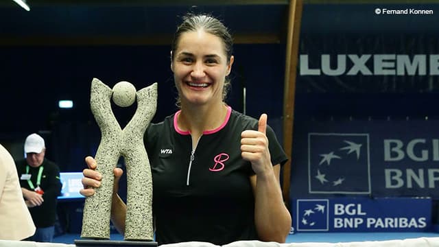 Romanian tennis player Monica Niculescu wins her first WTA title this year