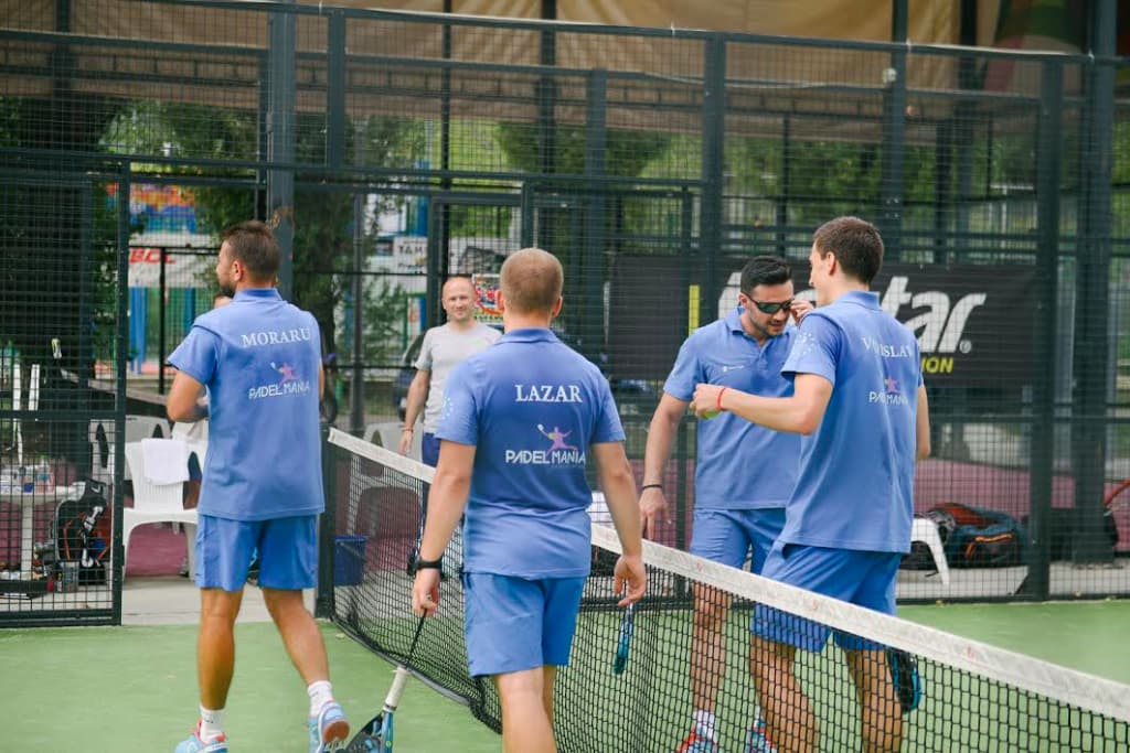 Four Romanians break world record for longest padel match