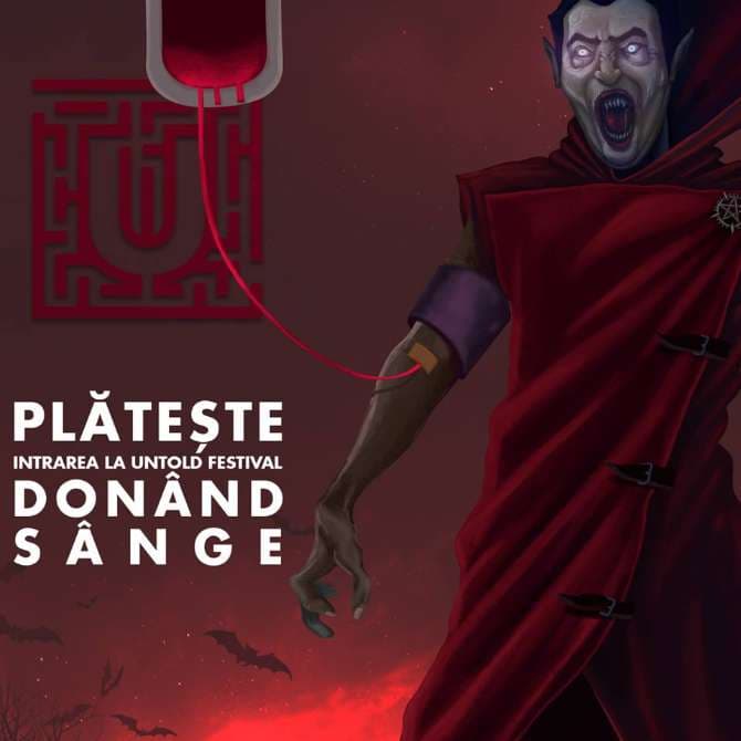 Music festival in Romania’s “Dracula Land” sells tickets for blood