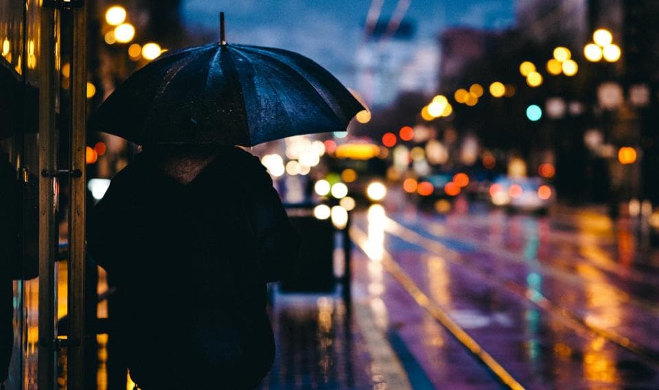Weather gets rainy and cold in Romania