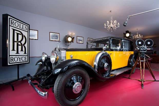Wealthy Romanian Ion Tiriac puts large collection of rare personal cars on display