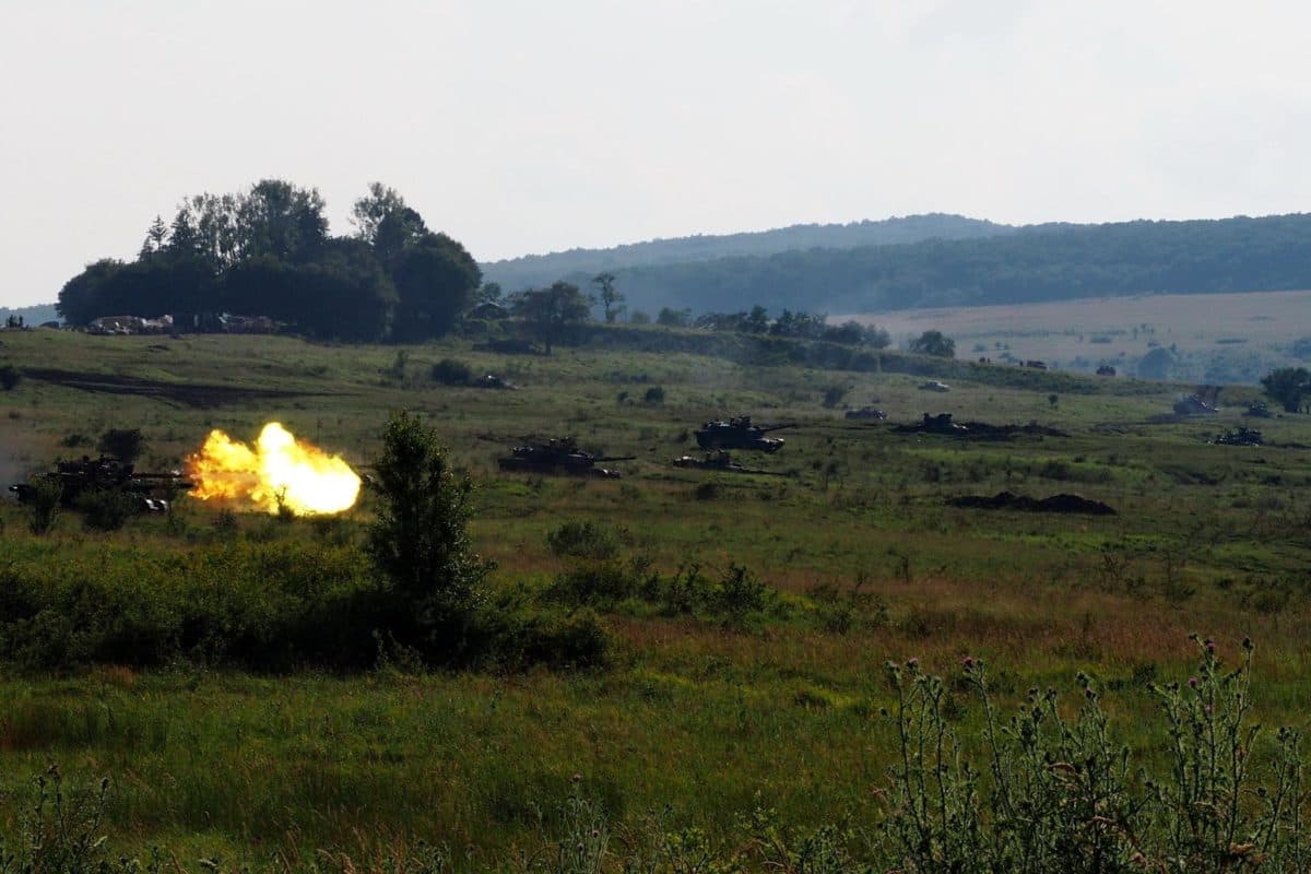 Projectile shot during military drill in Romania lands near house