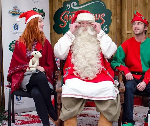 Leisure park in Bucharest brings Santa Claus from Finland to entertain children in December