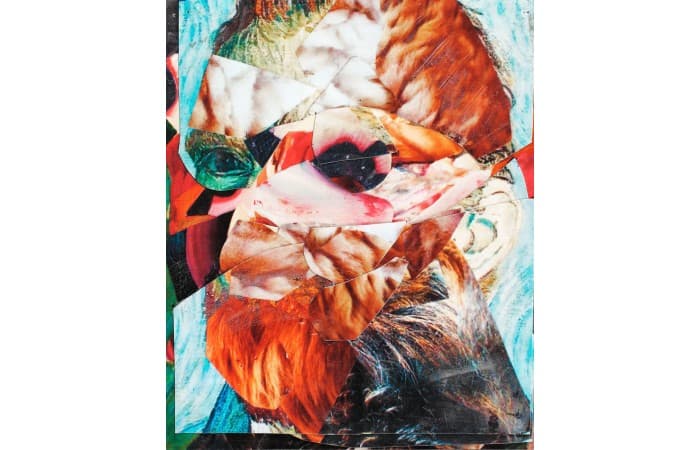 Collage by famous Romanian painter, sold for EUR 65,000 at online auction