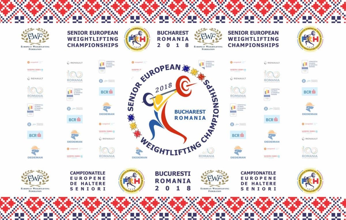 Over 200 athletes at the European Weightlifting Championships in Bucharest