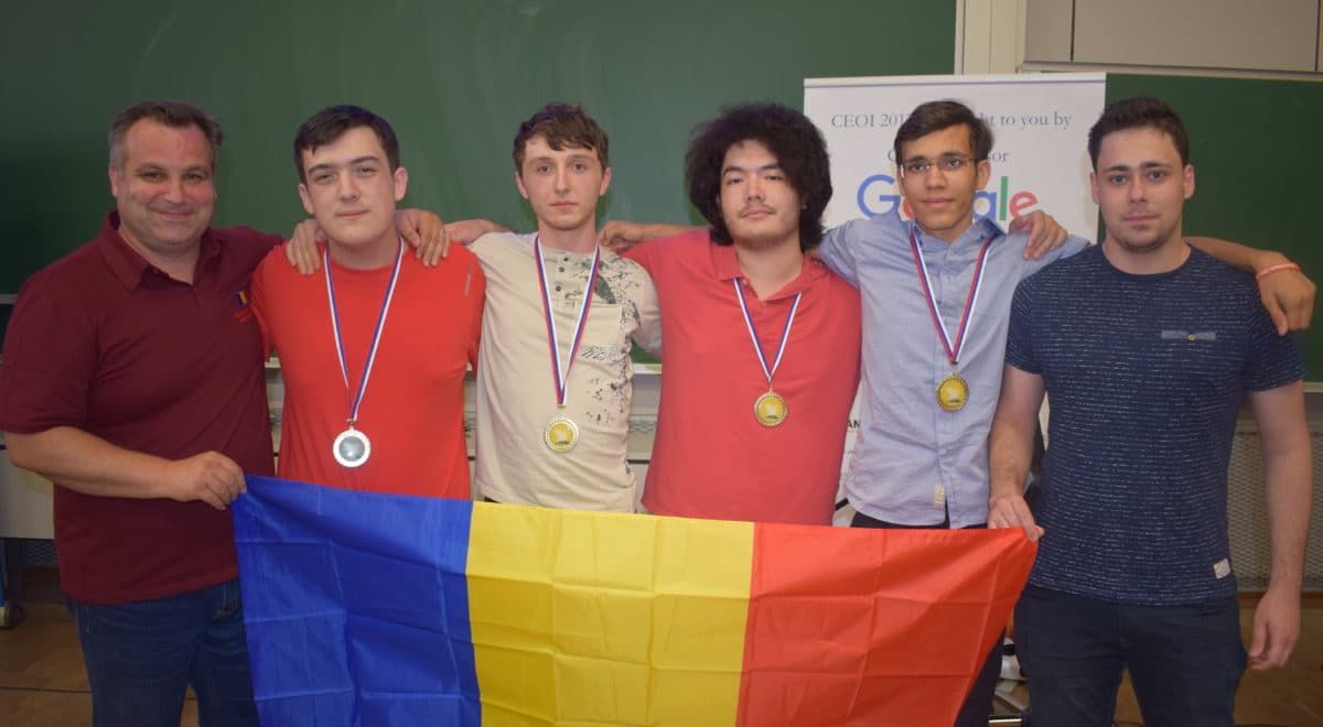 Gold, silver for Romania at Central European Informatics Olympiad