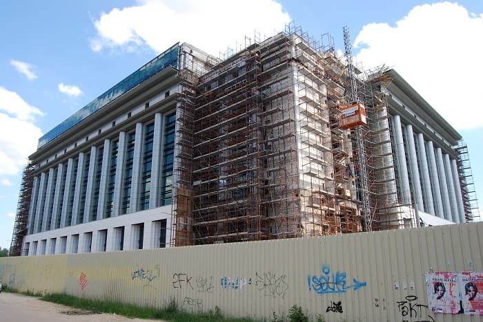 New National Library in Bucharest, ready in November after EUR 100 mln investments