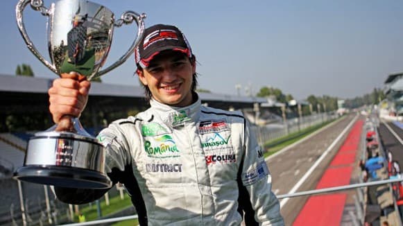 After Monza victory, Romanian F2 driver Mihai Marinescu promotes country brand at Abu Dhabi race
