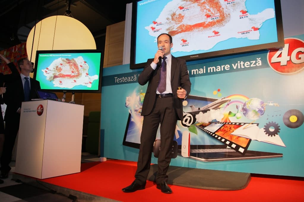 Vodafone announces first 4G network in Romania, starts public testing