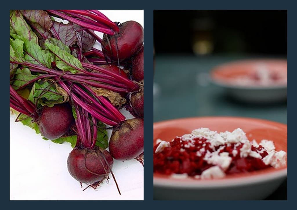 Rachel's recipes: Beetroot risotto with goat's cheese and lovage (leustean)