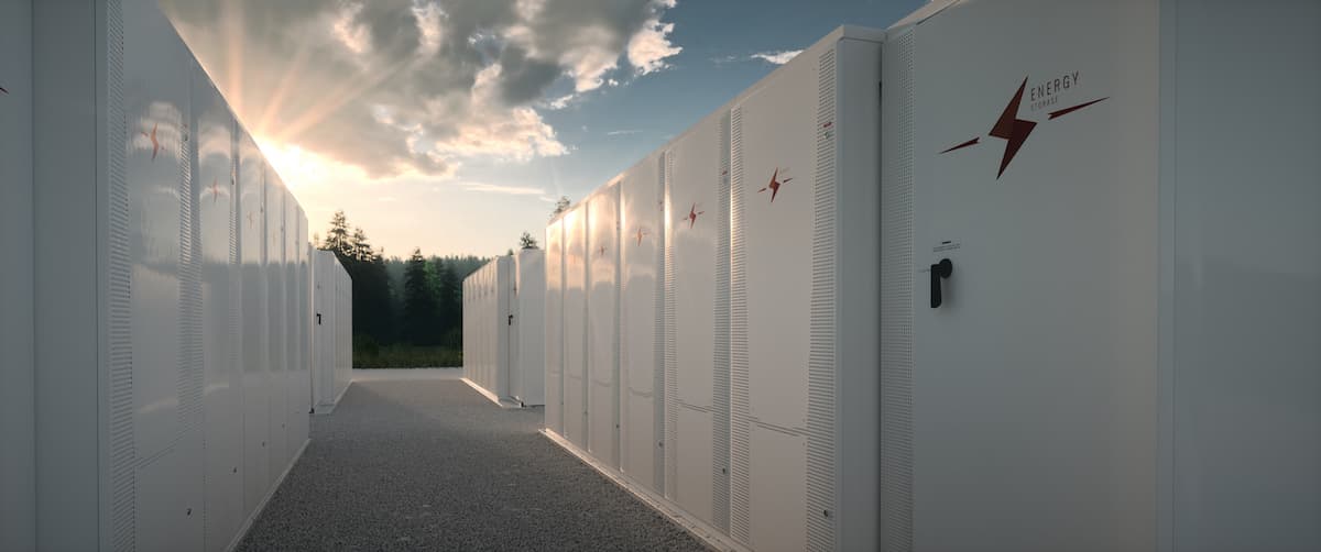 Energy storage - illustration.