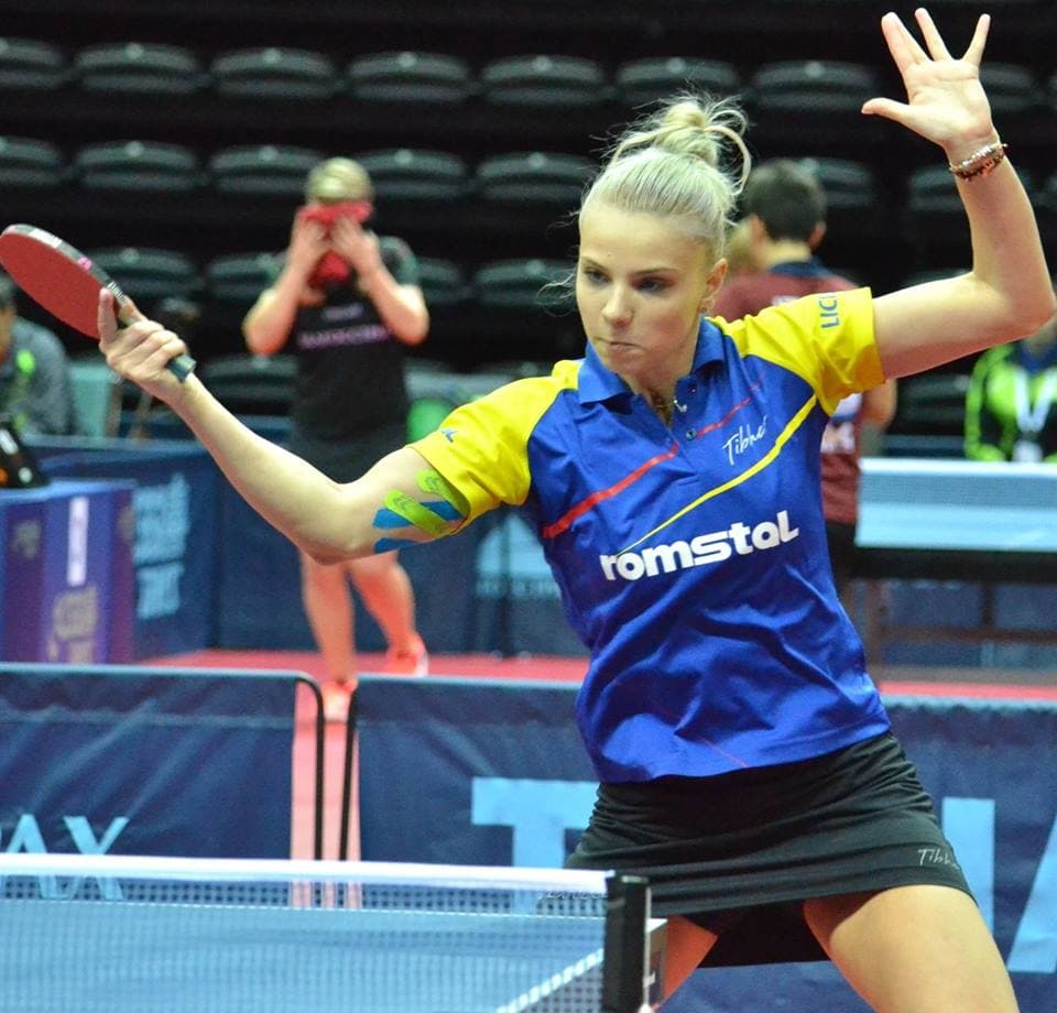 Romanian table tennis player wins gold at European U21 Championships