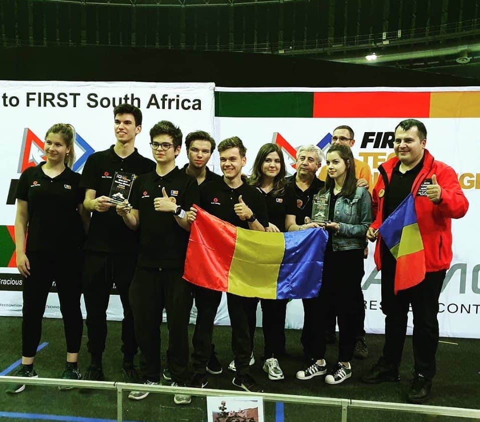 Romania wins first place at International Robotics Championship in South Africa
