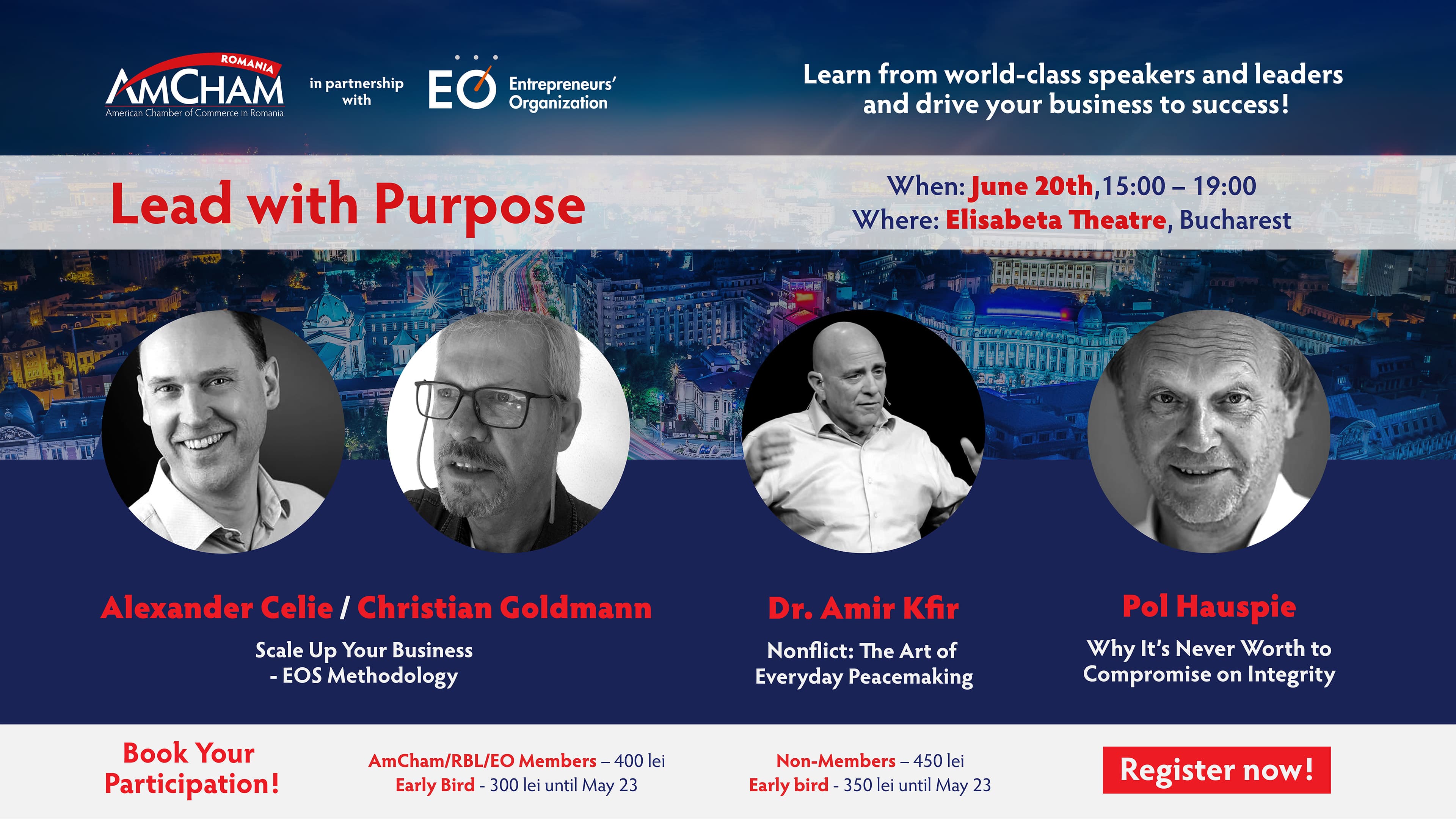 (P) LEAD WITH PURPOSE: Learn from world-class speakers and leaders and drive your business to success