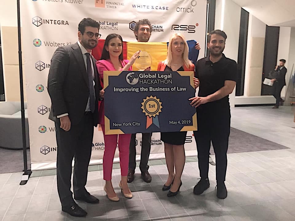 Romanian team wins legal hackathon in New York