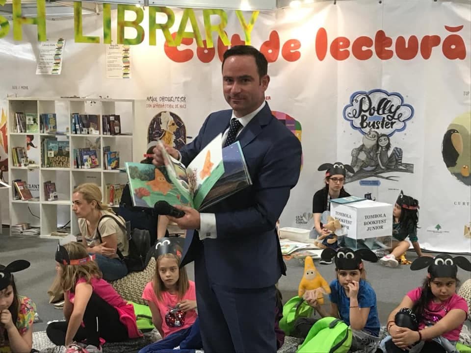 A different delivery: Children’s books by expat executive celebrate diversity, support charity project in Romania