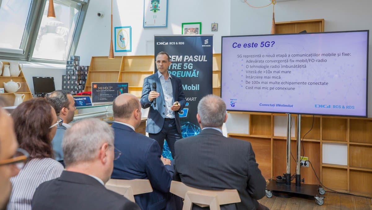 Local group Digi, second to launch 5G services in Bucharest