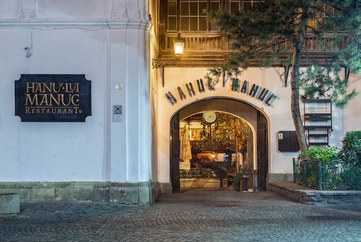 Bucharest Old Town Highlights: Manuc’s Inn and the Old Court, two of the most visited sites in Bucharest